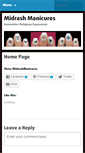 Mobile Screenshot of midrashmanicures.com